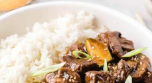 Easy Instant Pot hibachi steak with mushrooms and zucchini cooked in a delicious so… | Instant pot dinner recipes, Easy instant pot recipes, Best instant pot recipe