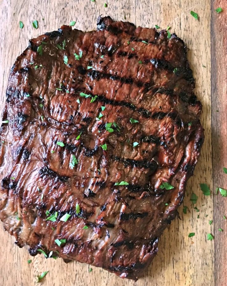 Grilled Marinated Flank Steak recipe ~ A Gouda Life | Recipe | Marinated flank steak, Grilled steak recipes, Flank steak recipes