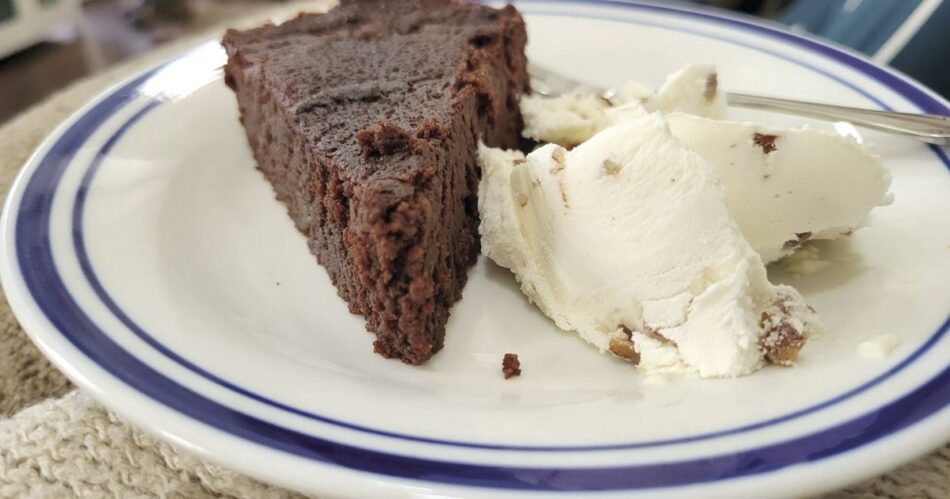 Sugarless Chocolate Cake uses an Instant Pot
