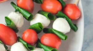 Colorful Tomato Mozzarella Basil Skewers: Easy Party Pleasers! – Simple Italian Cooking