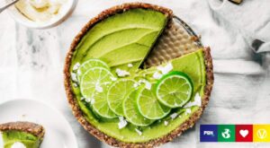 Vegan Key lime pie with only 8 ingredients (and it’s gluten-free) –