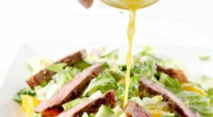 Steak Salad with an Orange Vinaigrette