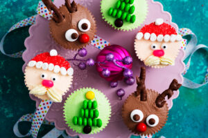 Kids Christmas Cupcakes