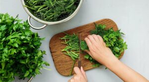 The Simple Step To Keep Chopped Herbs Bright Green – Mashed