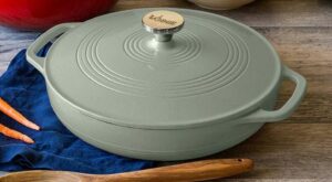 Enameled Casserole | Lodge Cast Iron | Cast iron casserole dish, Lodge cast iron, Cast iron skillet cooking
