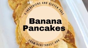 3 Ingredient Banana Pancakes – Gluten Free!