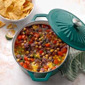 TF245A 5-Quart Enameled Cast Iron Dutch Oven with Lid Taste of Home®