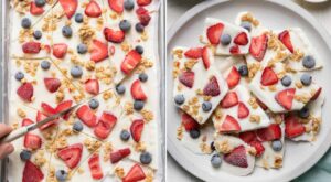 Berry-filled frozen yogurt ‘bark’ is a cool, creamy summer treat: Try the recipe