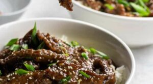 Easy Mongolian Beef | Recipe | Sliced beef recipes, Easy steak recipes, Beef steak recipes