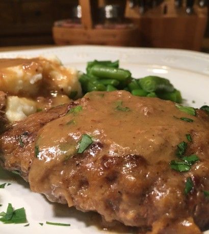 Delicious Fork Tender Baked Steak | Recipe | Round steak recipes, Cube steak recipes, Baked steak recipes