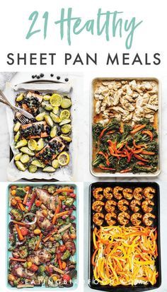 26 Healthy Sheet Pan Dinners | Recipe | Sheet pan dinners recipes, Sheet pan recipes, Meals