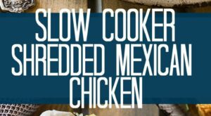 This easy Slow Cooker Shredded Mexican Chicken is a great base recipe to use for tacos, enchiladas, nac… | Recipes, Slow cooker chicken, Chicken slow cooker recipes
