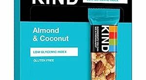 KIND Bars, Almond & Coconut, Healthy Snacks, Gluten Free, 12 Count – Dealmoon