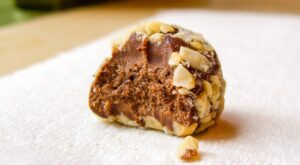 Dairy-Free Peanut Chocolate Truffles Recipe
