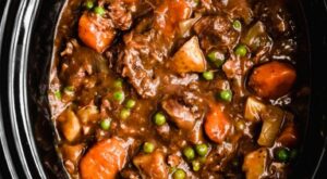 Mom’s Slow Cooker Beef Stew Recipe | Ambitious Kitchen | Recipe | Easy beef stew recipe, Slow cooker recipes beef stew, Easy beef stew