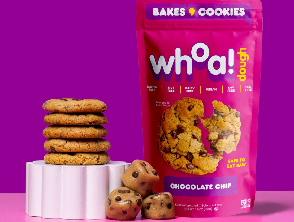 Whoa Dough expands gluten-free snack-bar business to cookie-dough product