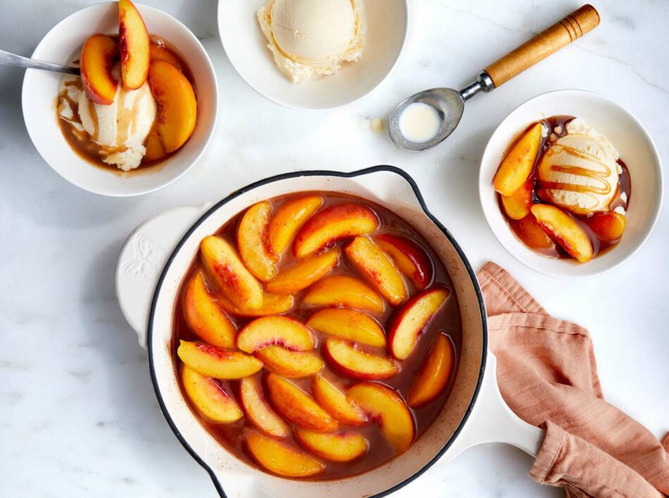 Don’t Let Peach Season Pass By Without Making This 15-Minute Dessert