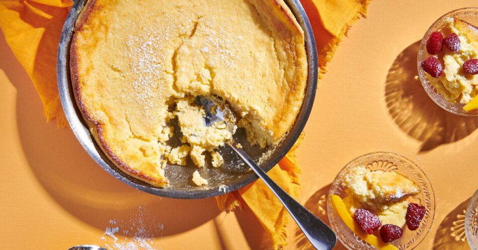 A Recipe for a Magical Mango Pudding Cake