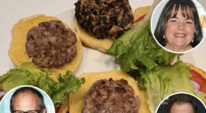 I made burgers using recipes from Ina Garten, Bobby Flay, and Alton Brown, and the best used butter