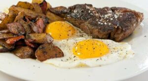 How to Cook T-Bone Steak and Eggs