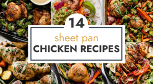 14 Sheet Pan Chicken Recipes (Healthy and Easy)