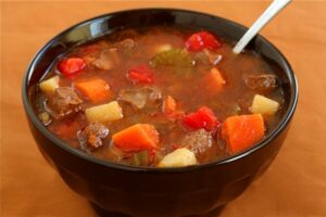 Steak Soup (Vegetable Beef Soup) Recipe | Gimme Some Oven