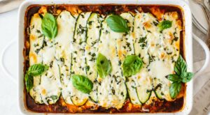 Zucchini Lasagna Recipe (Not Watery) | Downshiftology