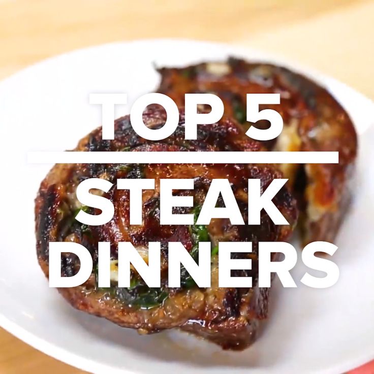 top-5-steak-dinners-//-#steak-#meat-#recipes-#food-#tasty-[video]-|-cooking-recipes,-steak-dinner,-recipes