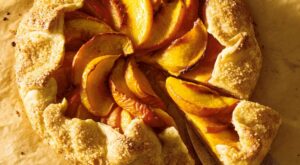 This rustic peach tart is simple to make, juicy and tastes like summer