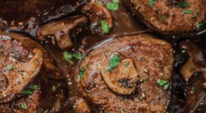 Steak Marsala | Recipe | Steak marsala, Marsala recipe, Beef recipes easy