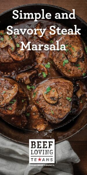Steak Marsala | Recipe | Steak marsala, Marsala recipe, Beef recipes easy