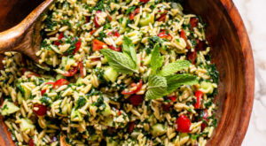 Tabouli Orzo Salad (gluten-free) – Healthy Little Vittles
