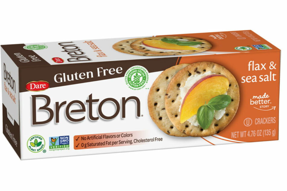 Dare Foods cracker brand expands gluten-free product line