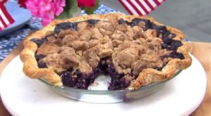 Try this July Fourth recipe for buttermilk blueberry crumb pie