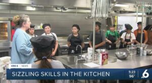 Beeville students learning to cook foods from across the world