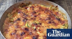 Rachel Roddy’s recipe for courgette, mozzarella and parmesan layered bake | A kitchen in Rome