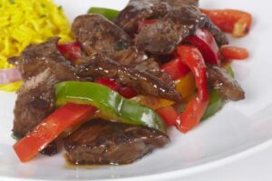 Delicious Pepper Steak Recipe From Your Slow Cooker | Recipe | Pepper steak, Slow cooker stuffed peppers, Round steak recipes