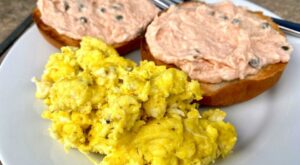 Mediterranean Lemon Scrambled Eggs Recipe With Salmon Cream Cheese Spread | Mediterranean Recipes | 30Seconds Food