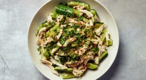 Smashed Cucumber and Chicken Salad Recipe