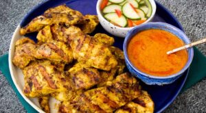 Easy Chicken Satay with “Real” Peanut Sauce