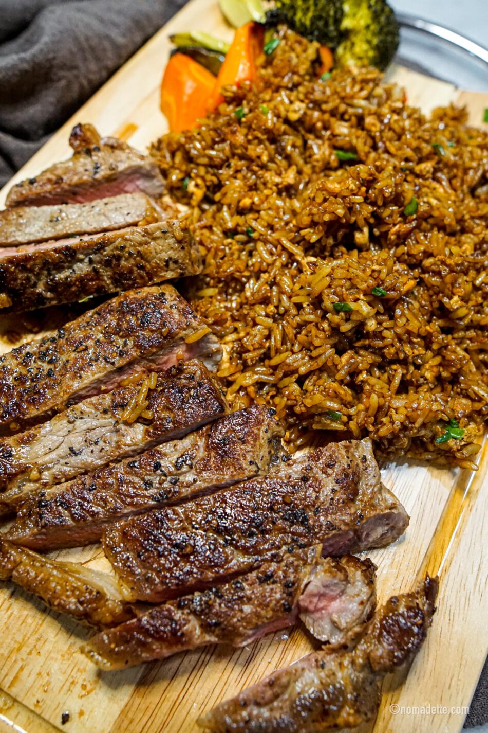Steak and Heart Attack Fried Rice – Nomadette