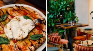 A New Italian Restaurant Opened In Downtown Montreal Boasting A Wood-Fired Pizza Oven