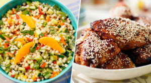 Sunny Anderson keeps summer entertaining simple with sesame chicken and couscous salad