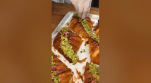 Rose Pistachio Croissant | Food Network | Flipboard