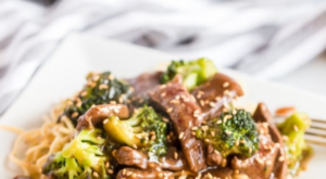 The Easiest 15 Minute Beef and Broccoli | My Nourished Home