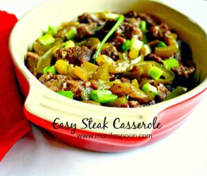 Easy Steak Casserole – Manila Spoon