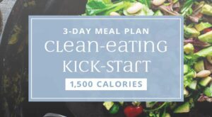 3-Day Clean-Eating Kick-Start Meal Plan: 1,500 Calories – EatingWell