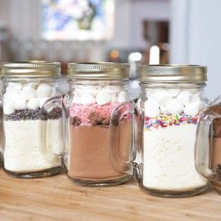 How To Make 5 Hot Chocolate-In-A-Jar Recipes – Afternoon Baking With Grandma | Hot chocolate in a jar recipe, Hot … – B R Pinterest