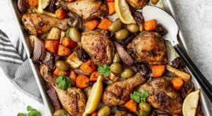 Moroccan Sheet Pan Chicken | Recipe | Pan chicken, Sheet pan dinners chicken, Seasoning recipes – B R Pinterest
