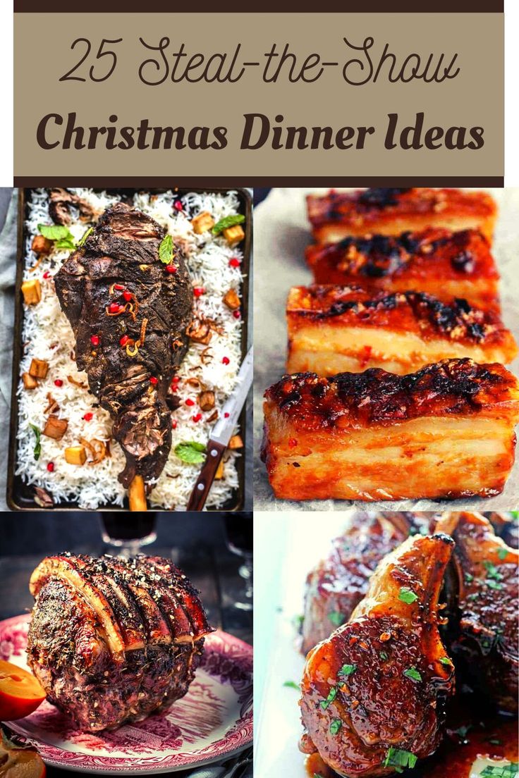 Before You Commit to Your Usual Holiday Menu, See These 25 Steal-the-Show Christmas Dinner Ideas | Slow cooker … – B R Pinterest
